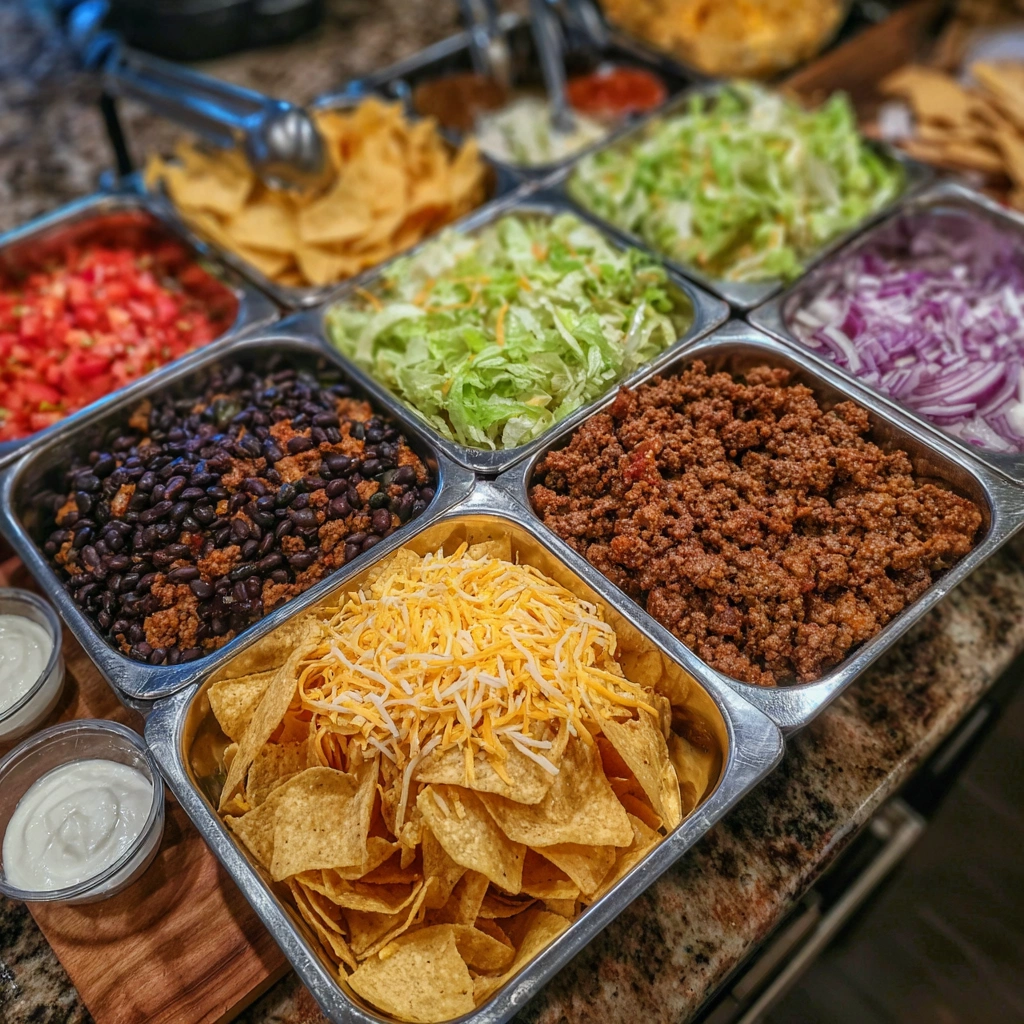 Halloween Walking Taco Bar
