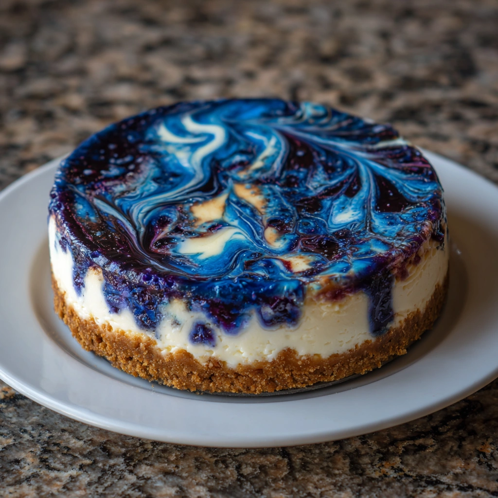 Ravenclaw Midnight Blueberry Cheesecake