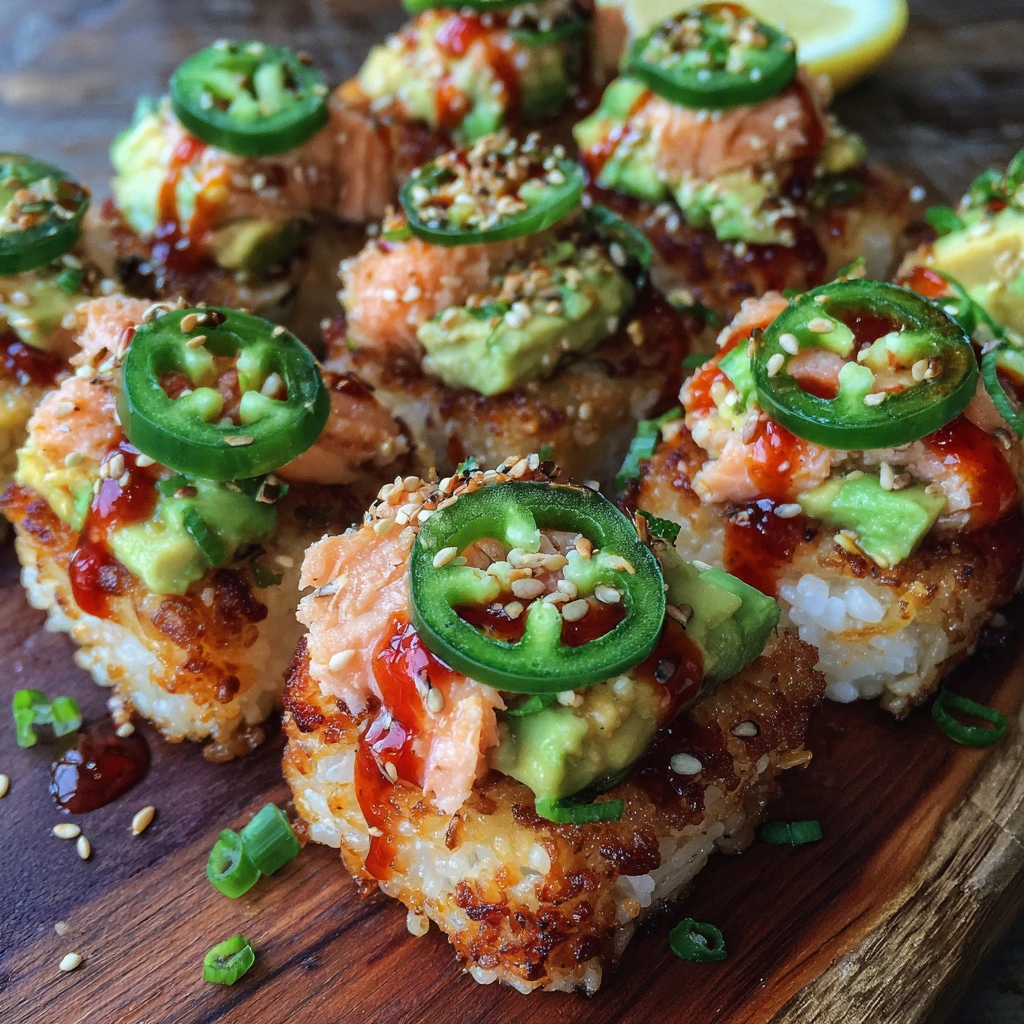 Salmon Crispy Rice