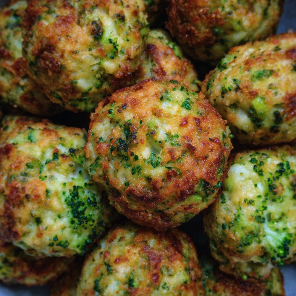 Baked Broccoli Cheese Balls