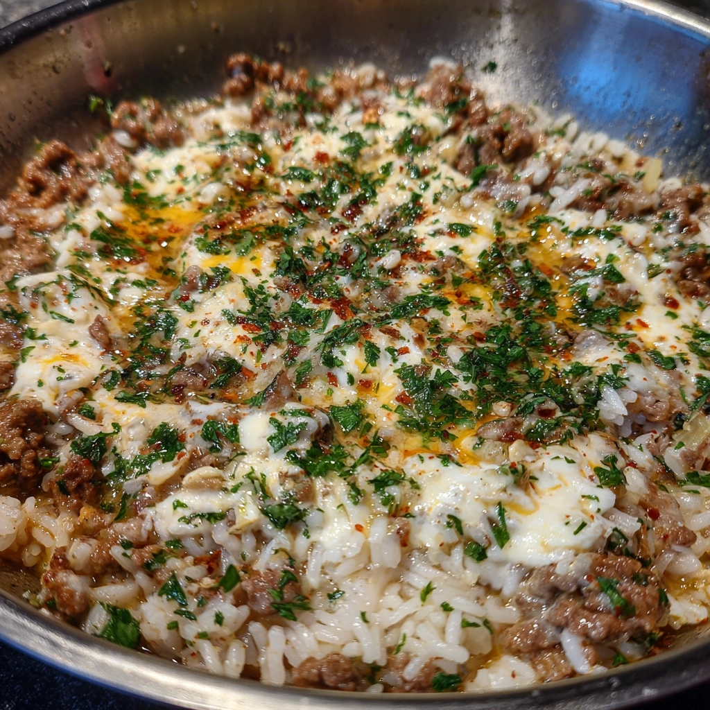 Beefy Garlic Butter Bowl