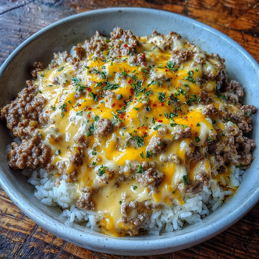 Beefy Garlic Butter Bowl