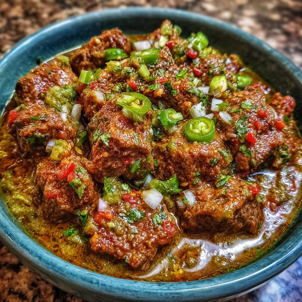 Best Mexican Beef Chile Verde