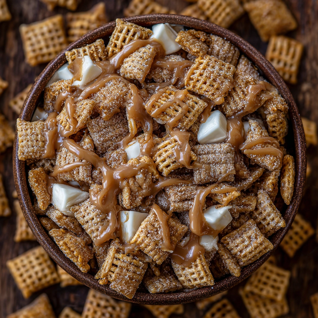 Caramel Apple Puppy Chow