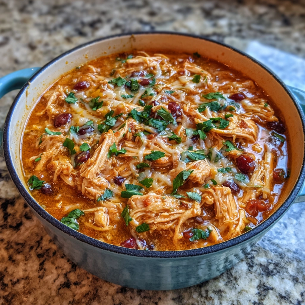 Creamy Chicken Enchilada Soup