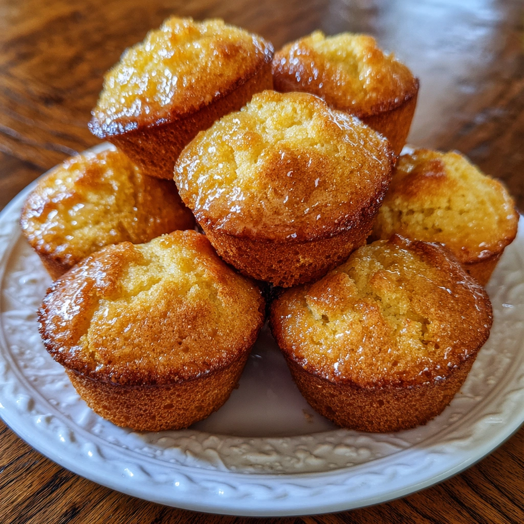 Honey Butter Cornbread Poppers