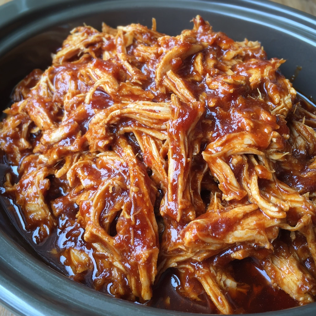 Zesty BBQ Chicken Crockpot