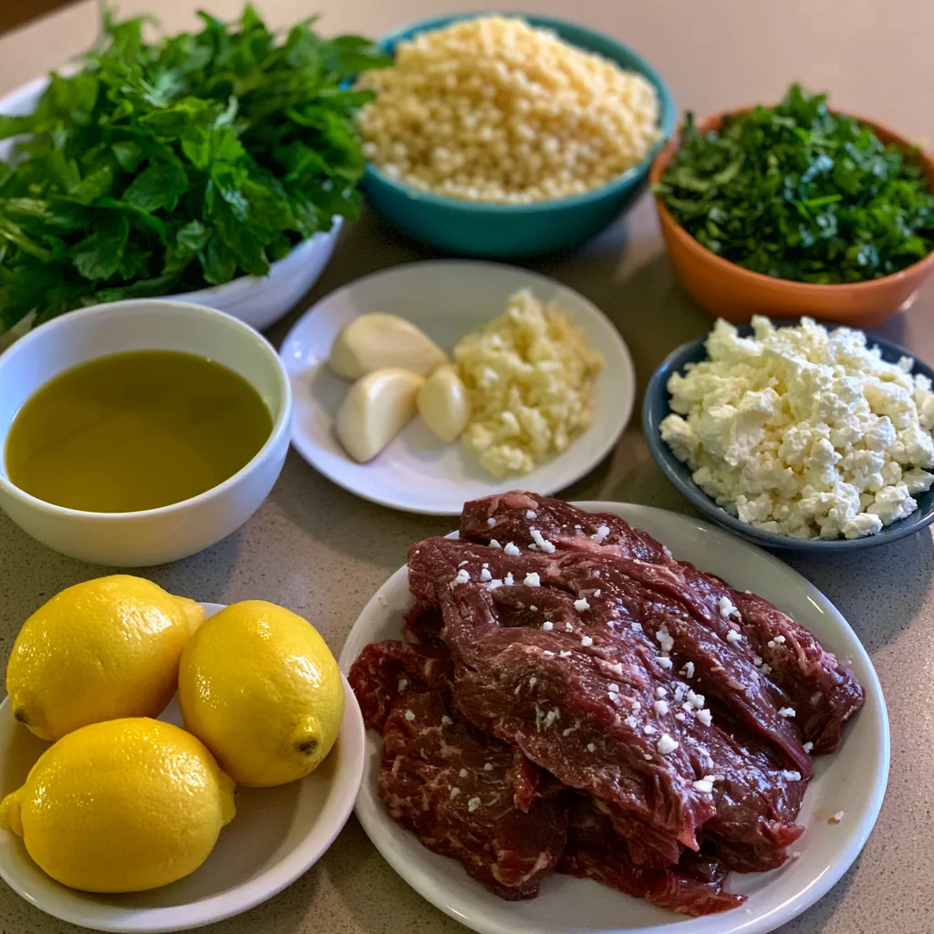 Grilled Skirt Steak with Marinade