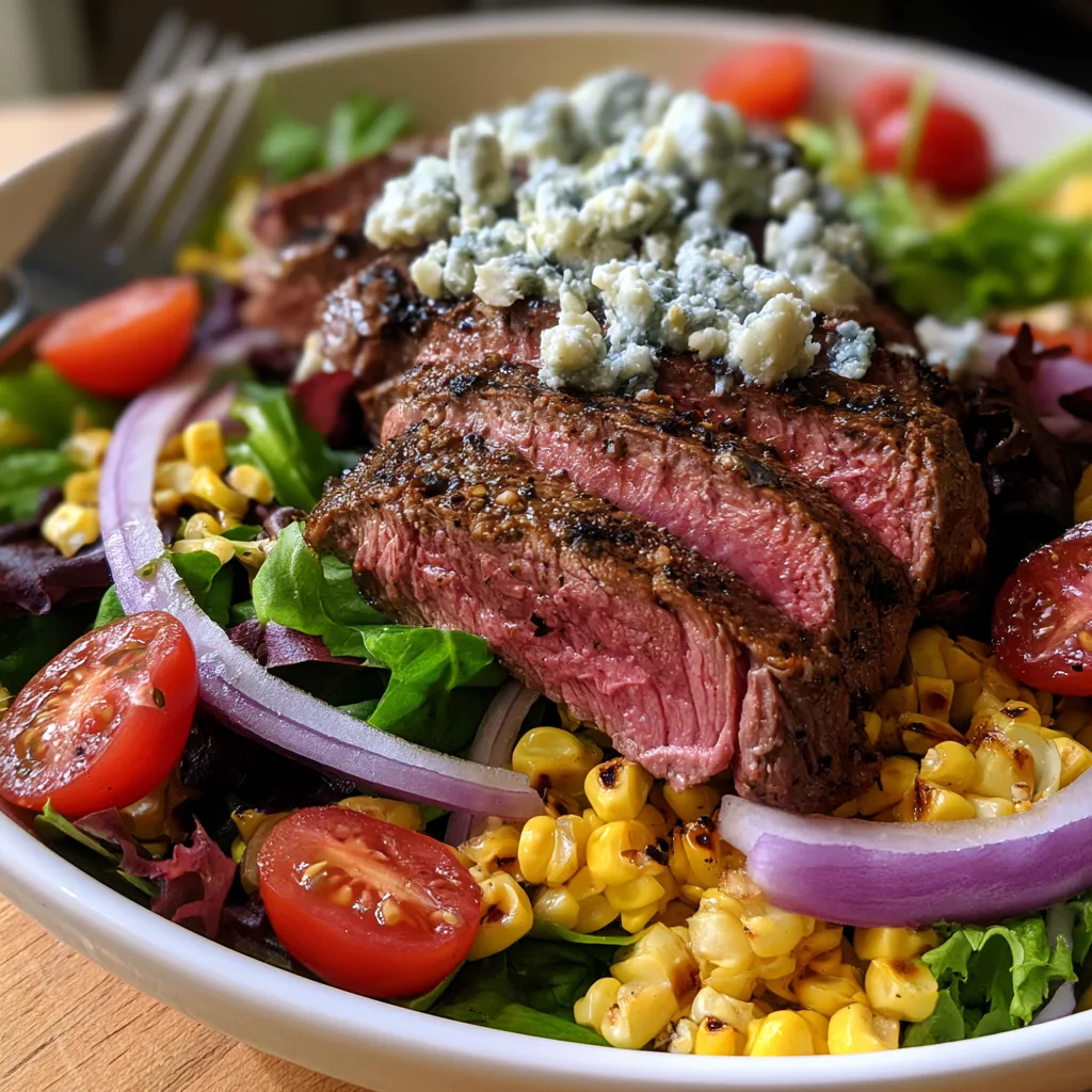Balsamic Steak Gorgonzola Salad