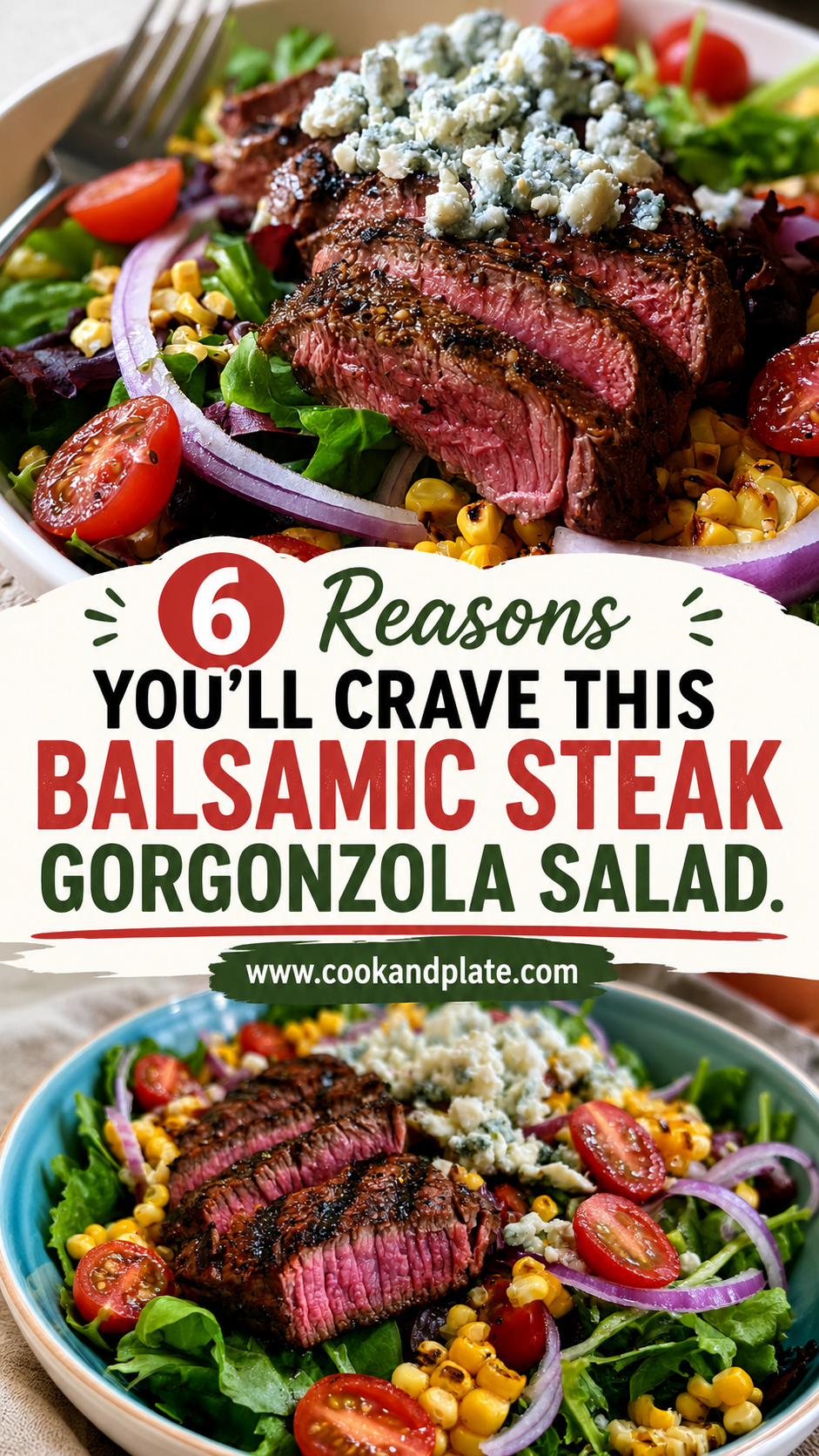 Balsamic Steak Gorgonzola Salad