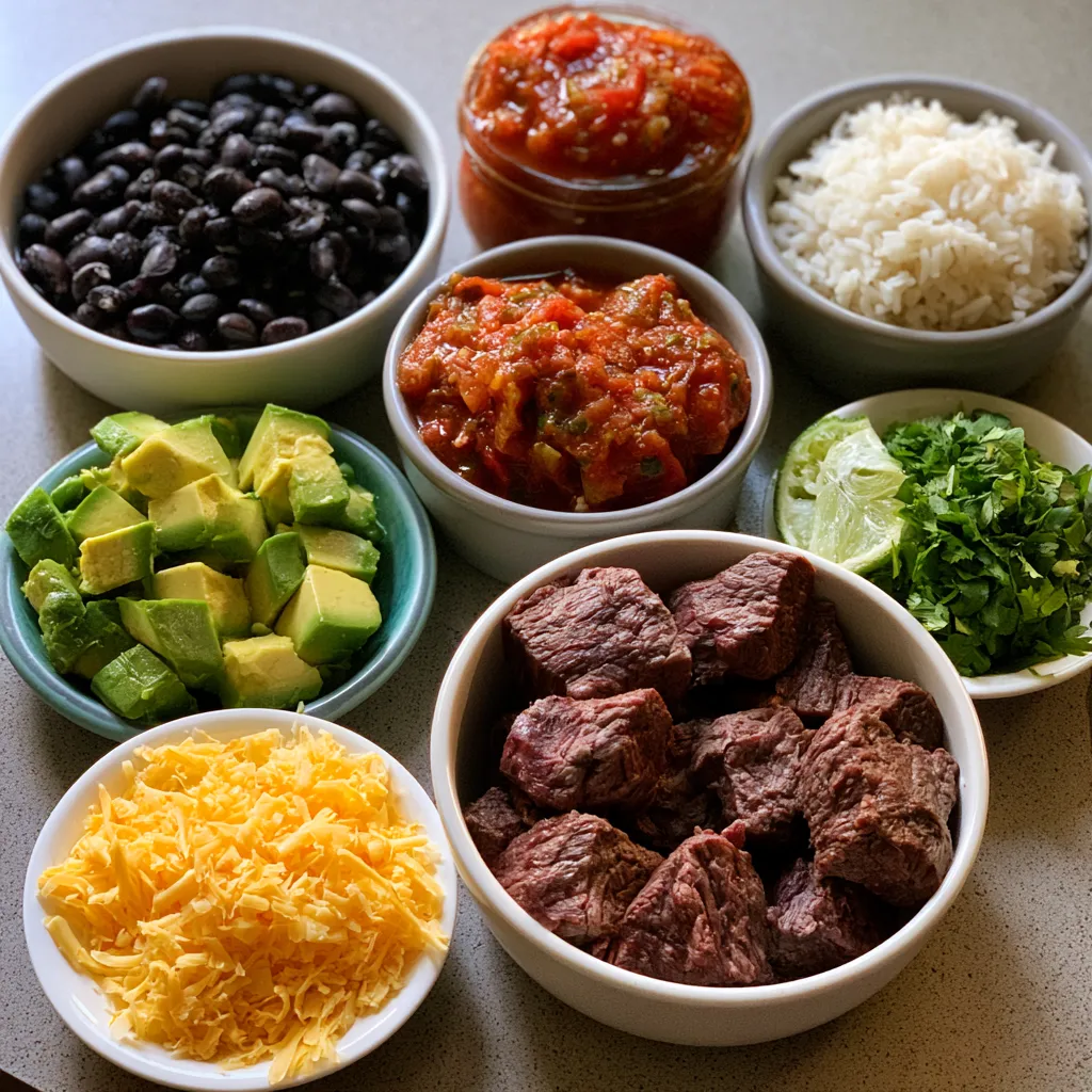 Beef Burrito Bowl