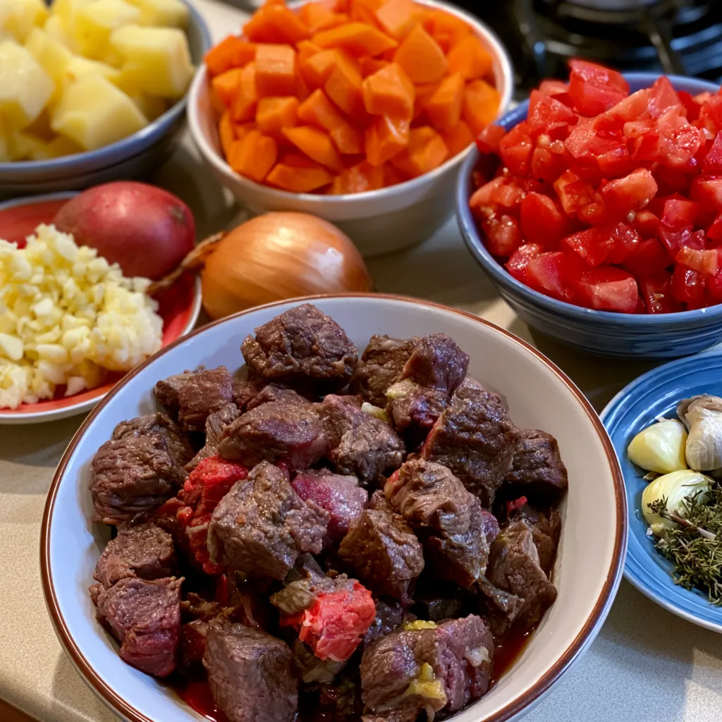 Beef and Vegetable Crockpot Soup
