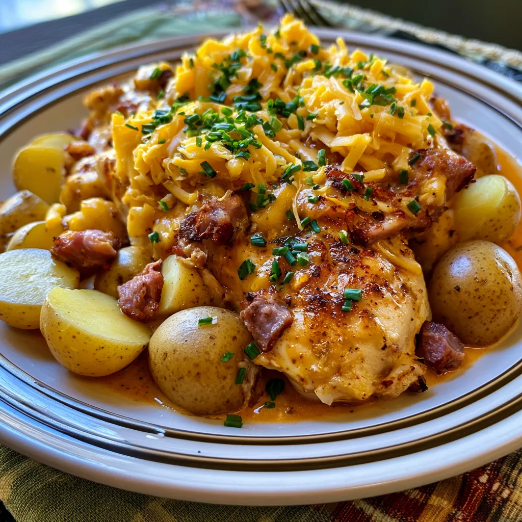 Cheddar Smoked Beef Ranch Chicken