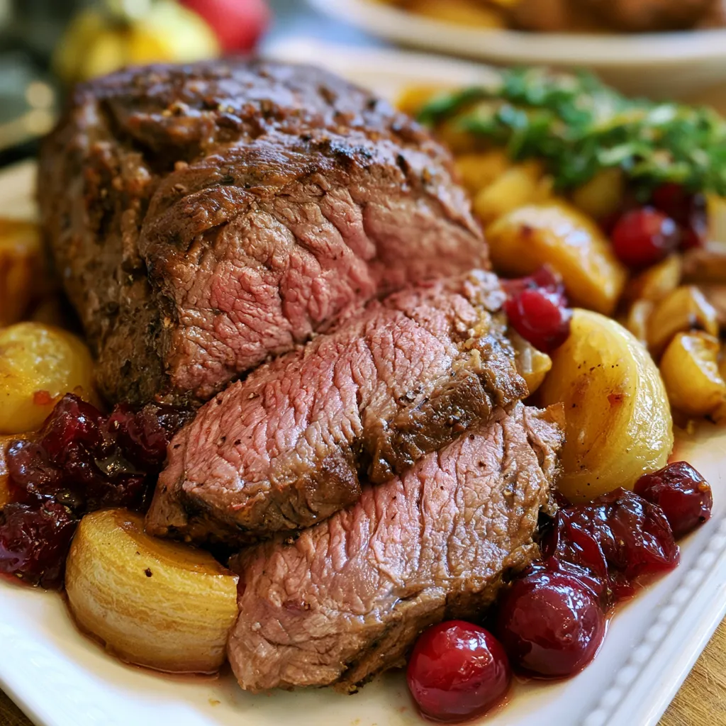 Cranberry Roast Beef