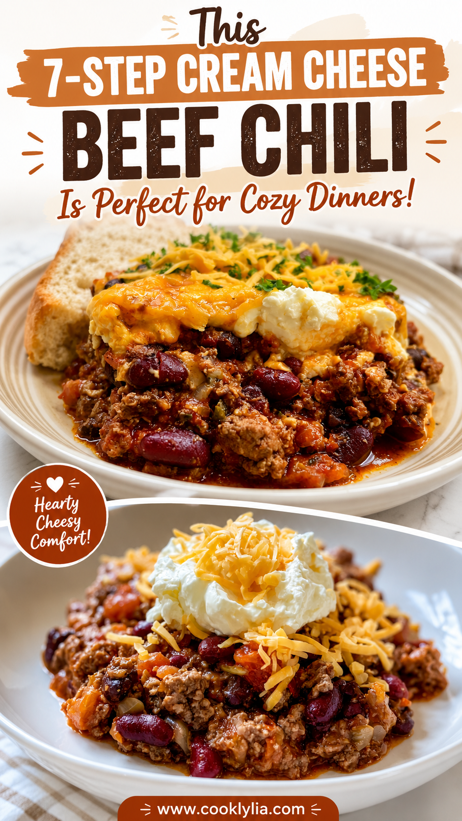Cream Cheese Beef Chili