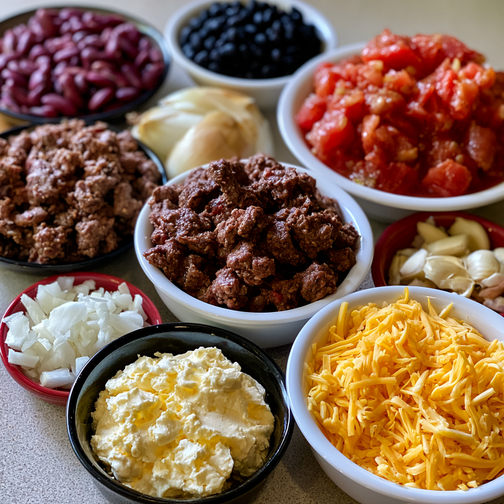 Cream Cheese Beef Chili