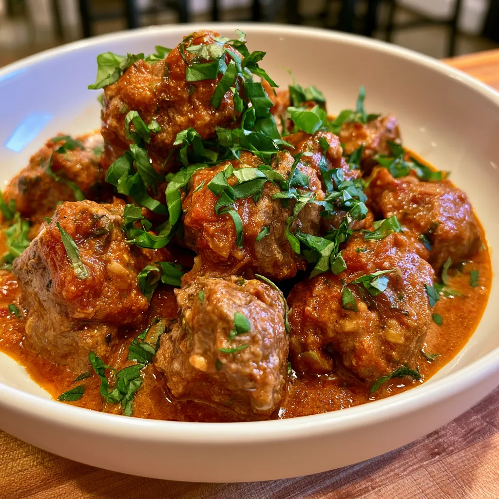 Creamy Tomato Basil Beef