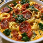 Creamy Tortellini Soup