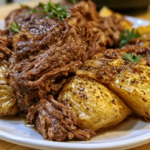 Crock Pot 3 Packet Pot Roast