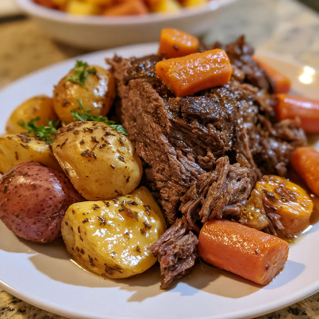 Crock Pot 3 Packet Pot Roast
