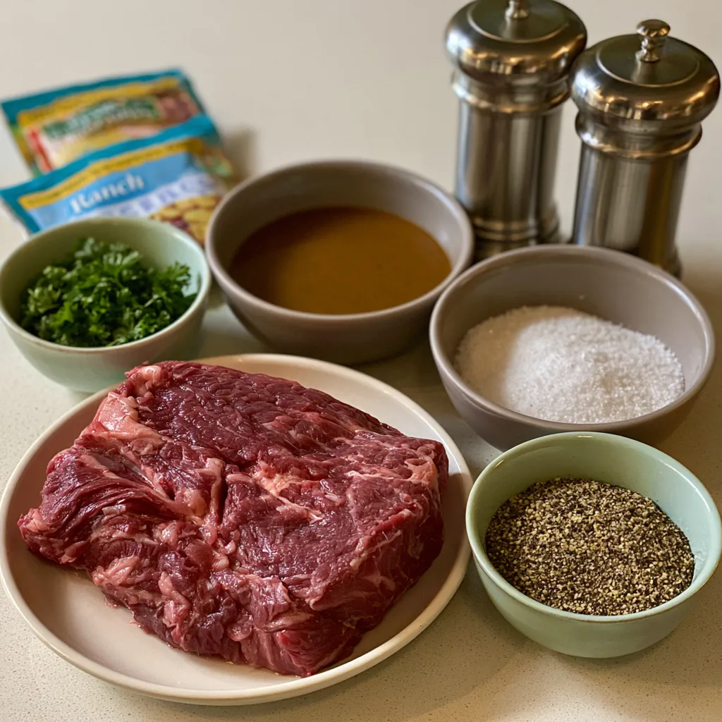 Crock Pot 3 Packet Pot Roast