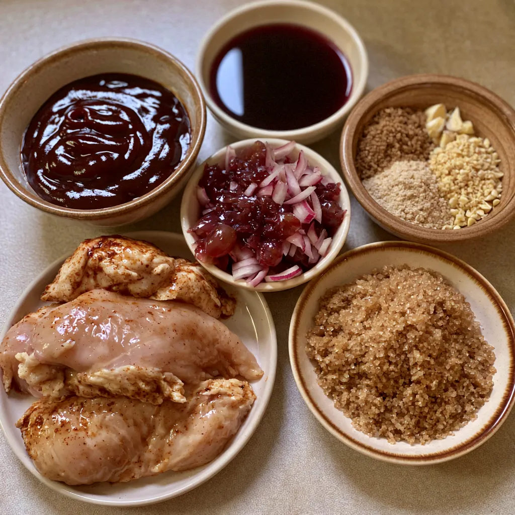 Crock Pot BBQ Pulled Chicken
