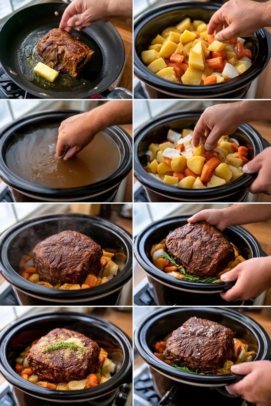Crock Pot Beef Roast