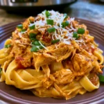 Crock Pot Cajun Chicken Pasta