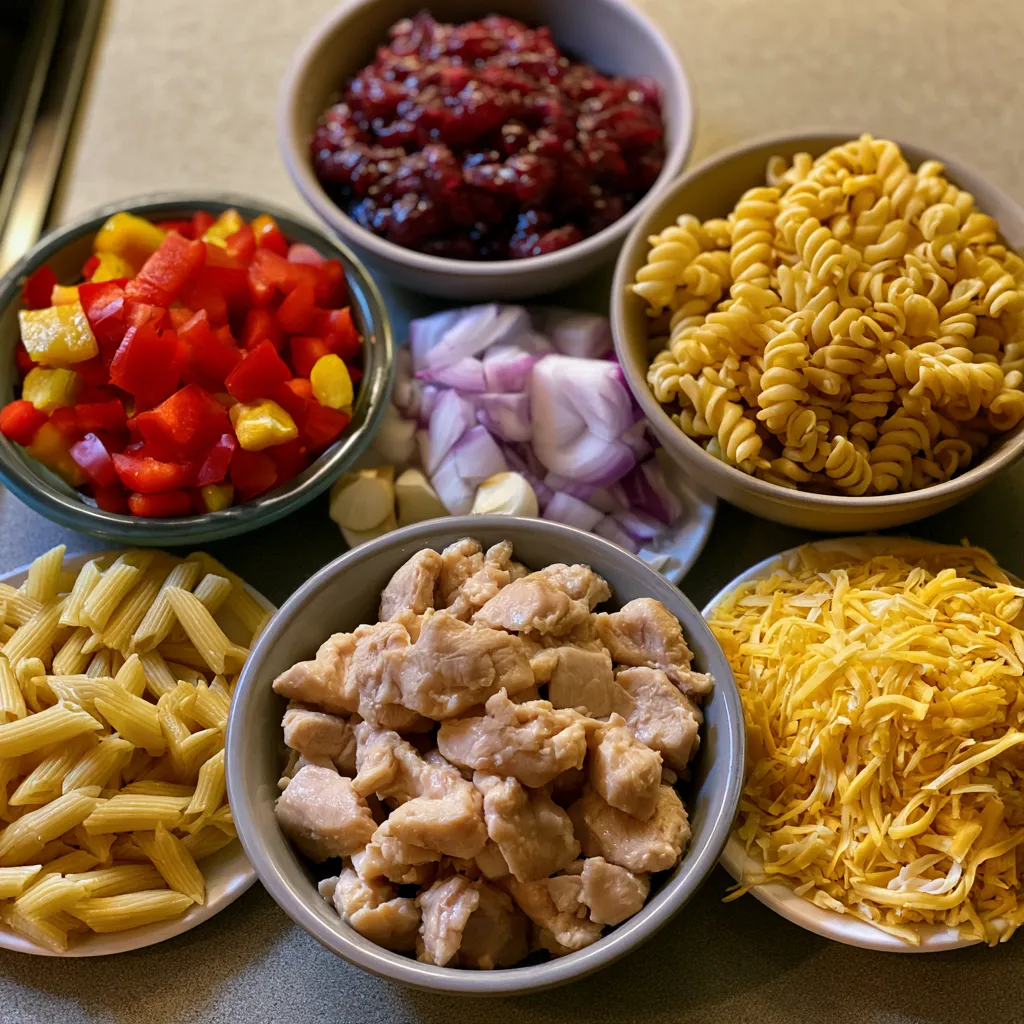 Crock Pot Cajun Chicken Pasta
