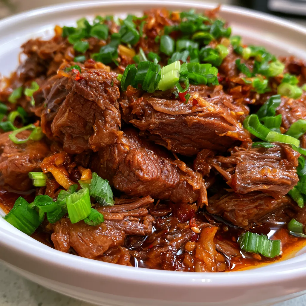 Crock Pot Korean Beef
