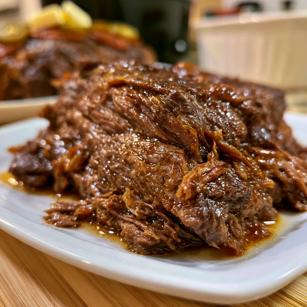 Crock Pot Mississippi Beef Roast