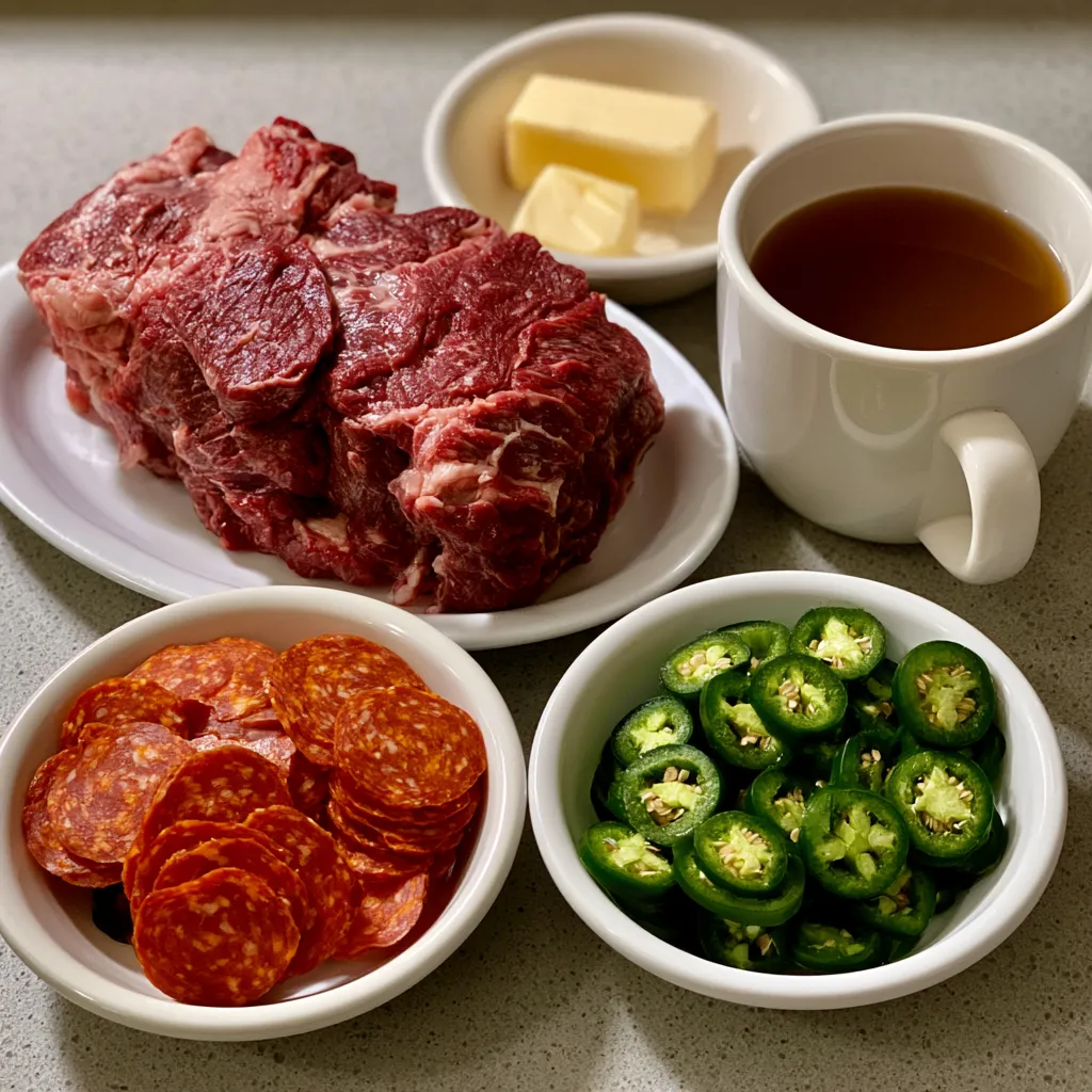 Crock Pot Mississippi Beef Roast