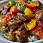 Crock Pot Pepper Steak