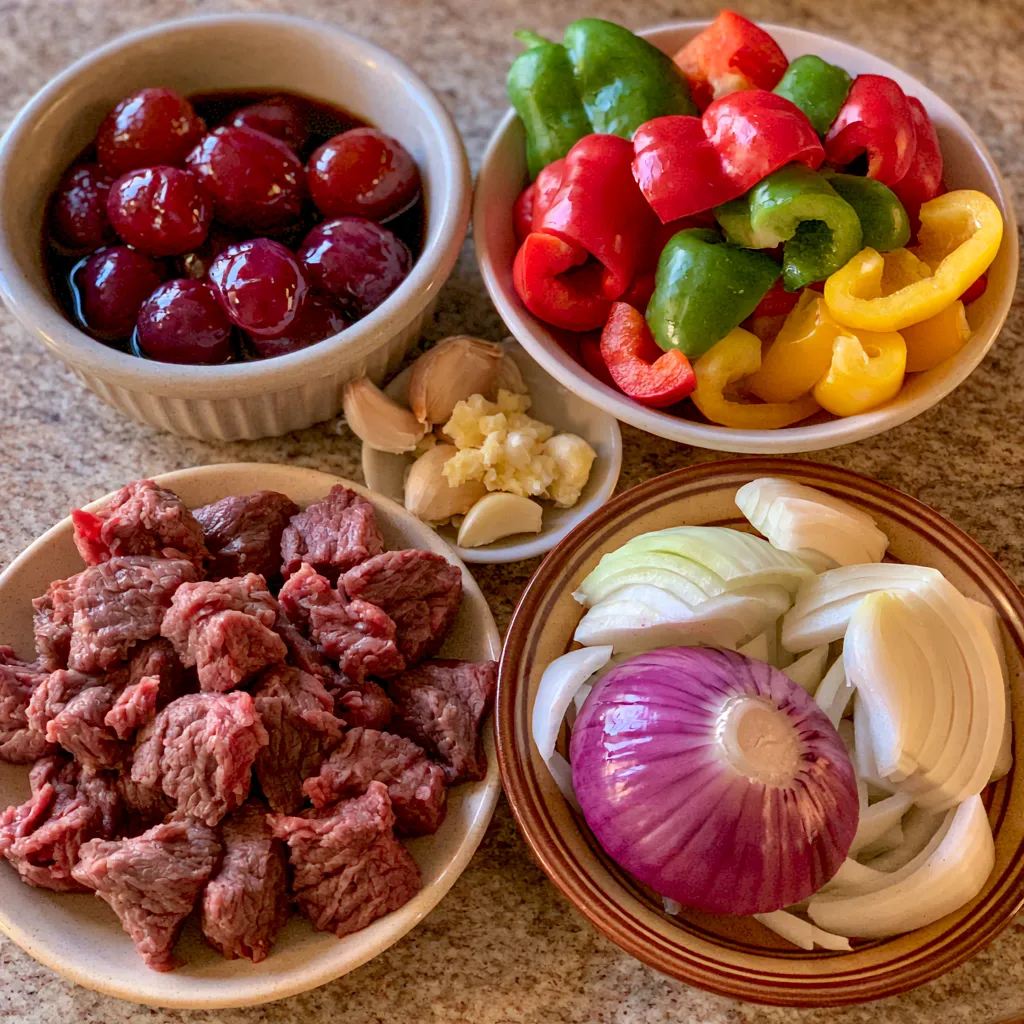 Crock Pot Pepper Steak