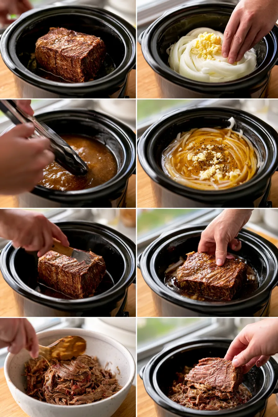 Crock Pot Shredded Beef