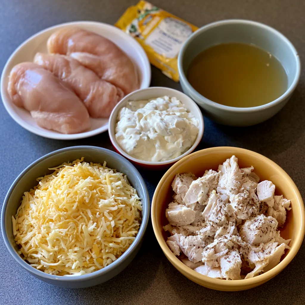 CrockPot Creamy Ranch Chicken