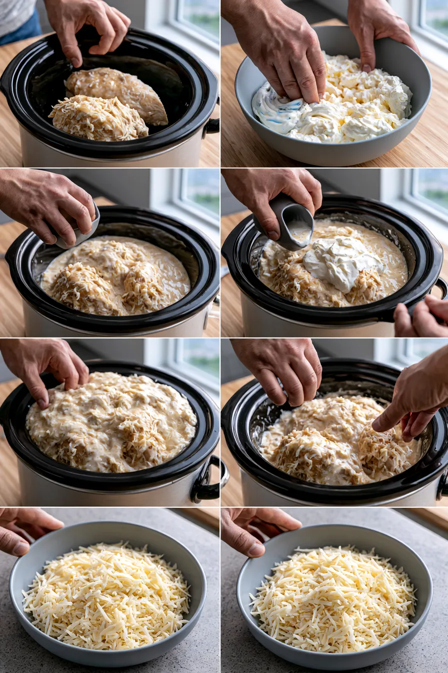 CrockPot Creamy Ranch Chicken