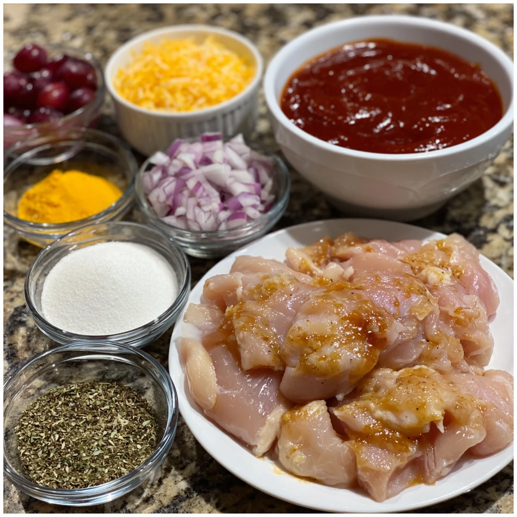 Crockpot BBQ Chicken Recipe