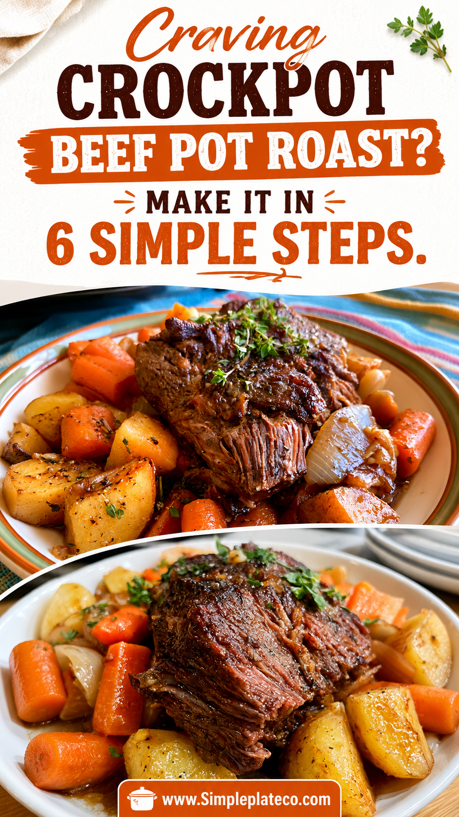 Crockpot Beef Pot Roast