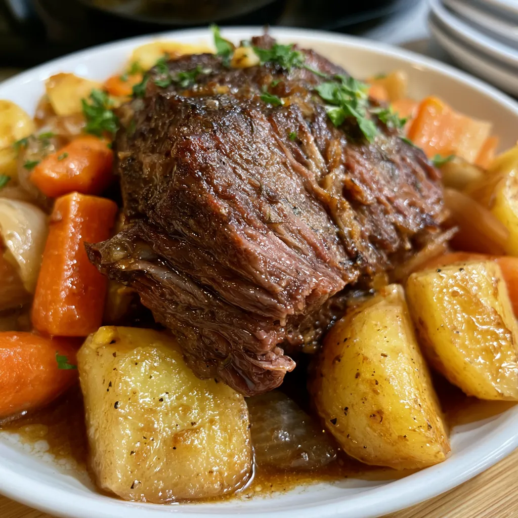 Crockpot Beef Pot Roast
