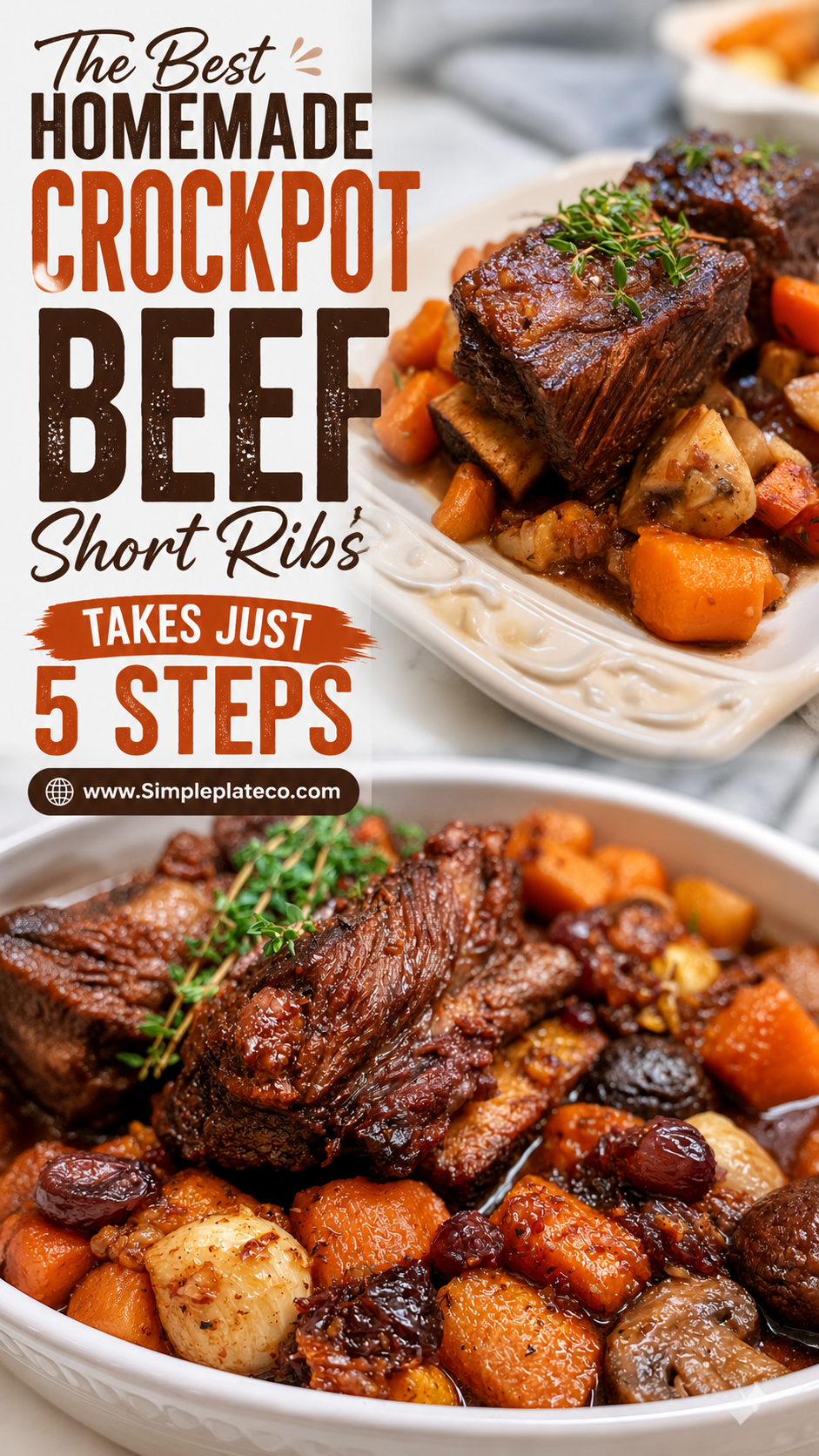 Crockpot Beef Short Ribs