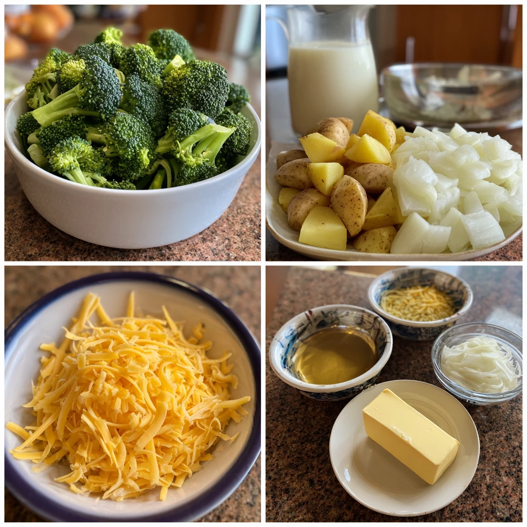 Crockpot Broccoli Cheddar Soup