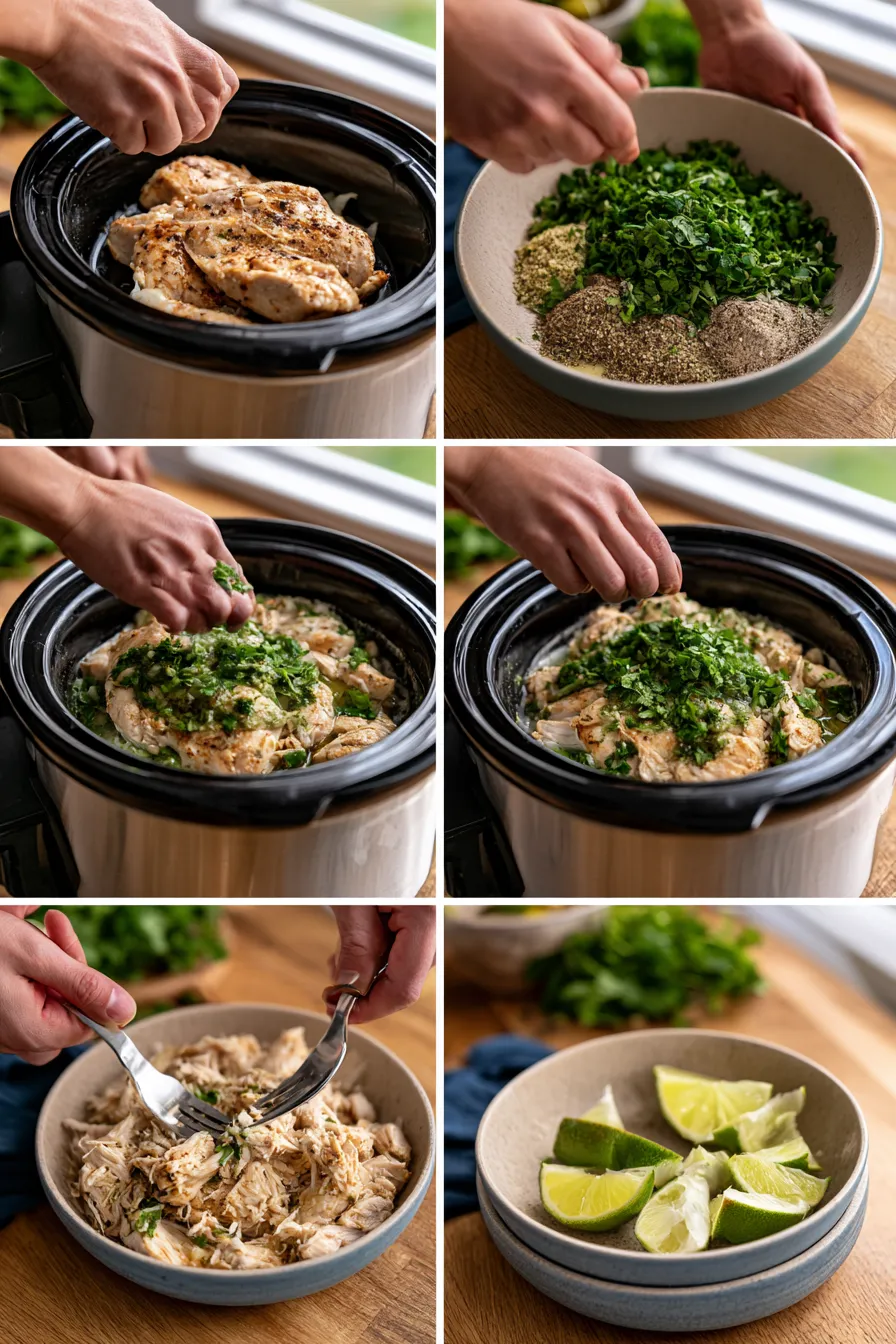Crockpot Cilantro Lime Chicken