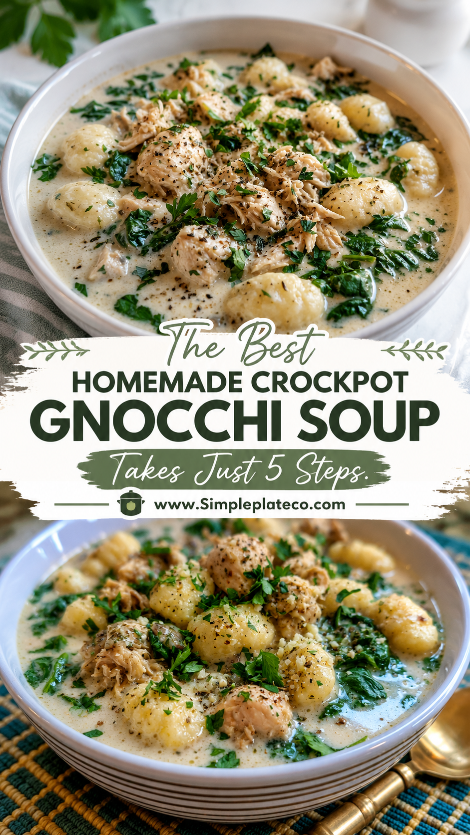 Crockpot Gnocchi Soup