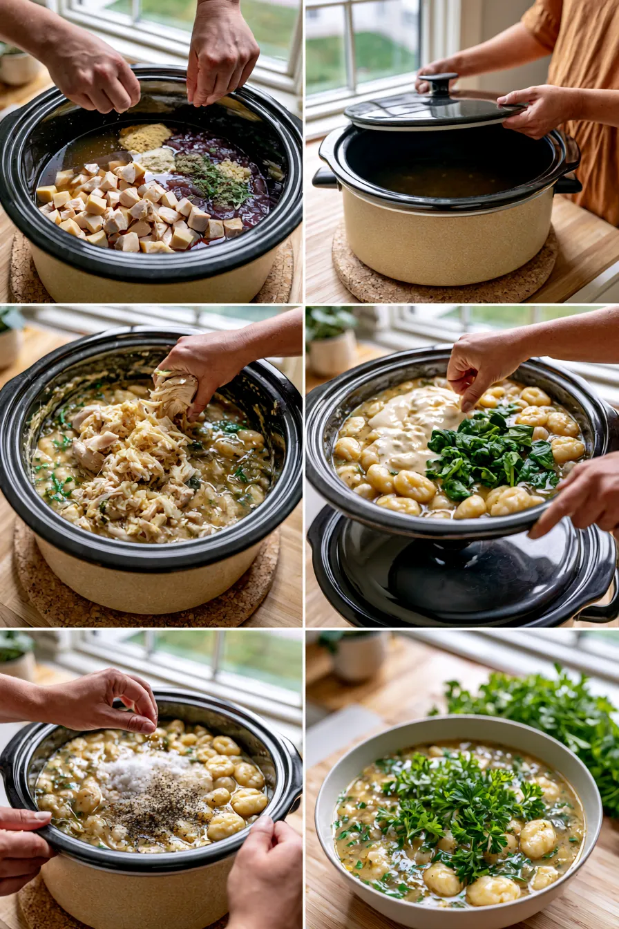 Crockpot Gnocchi Soup