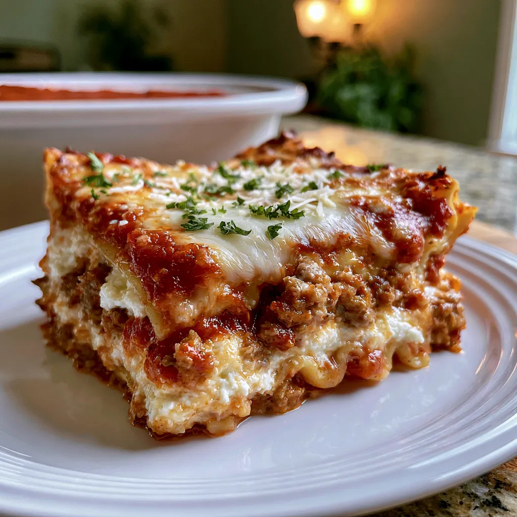 Crockpot Lasagna Recipe