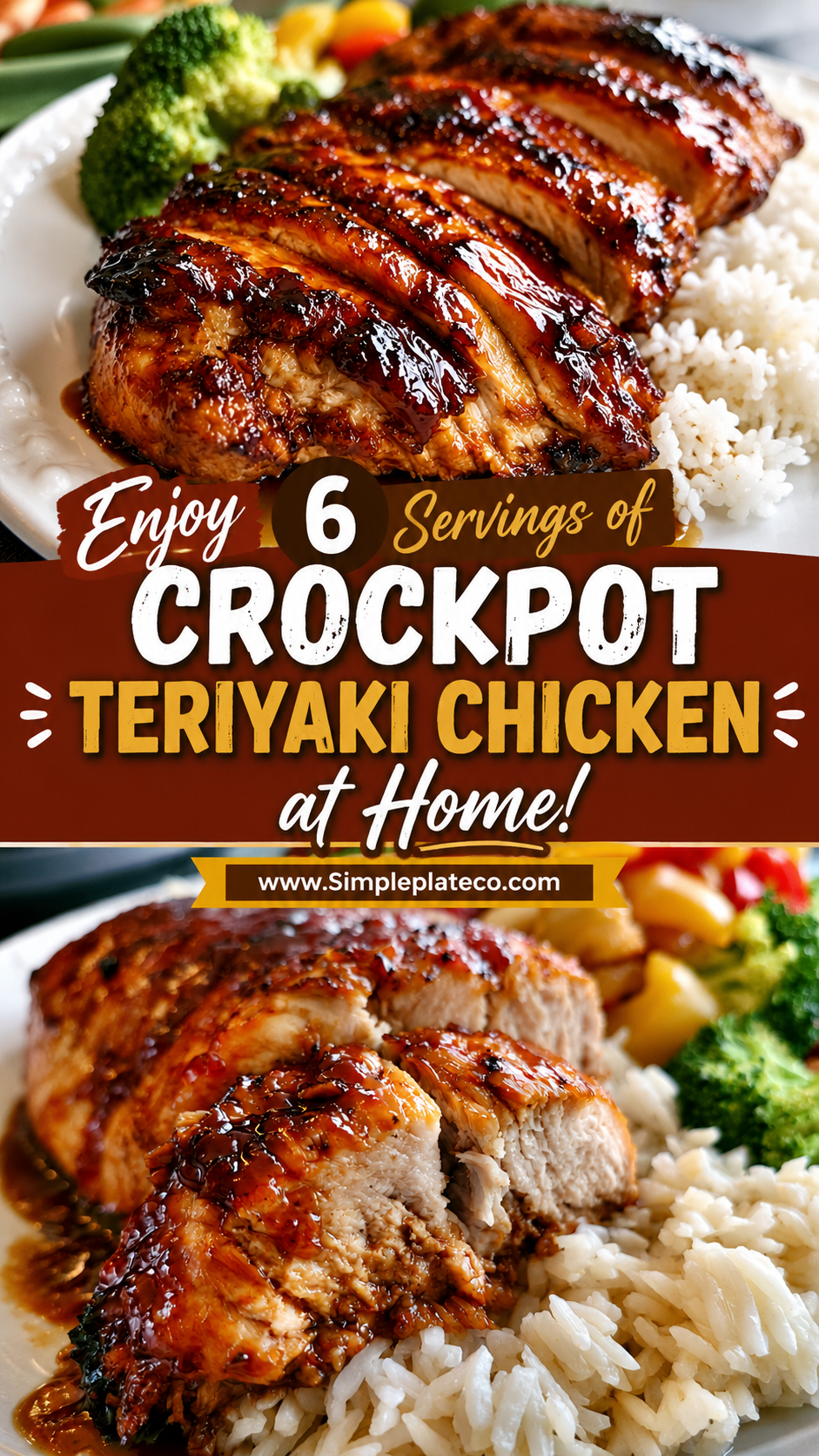 Crockpot Teriyaki Chicken