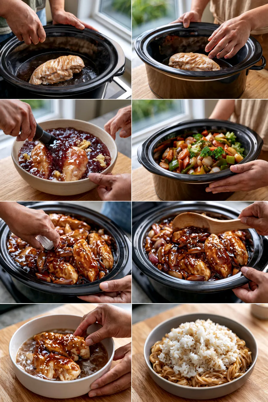Crockpot Teriyaki Chicken