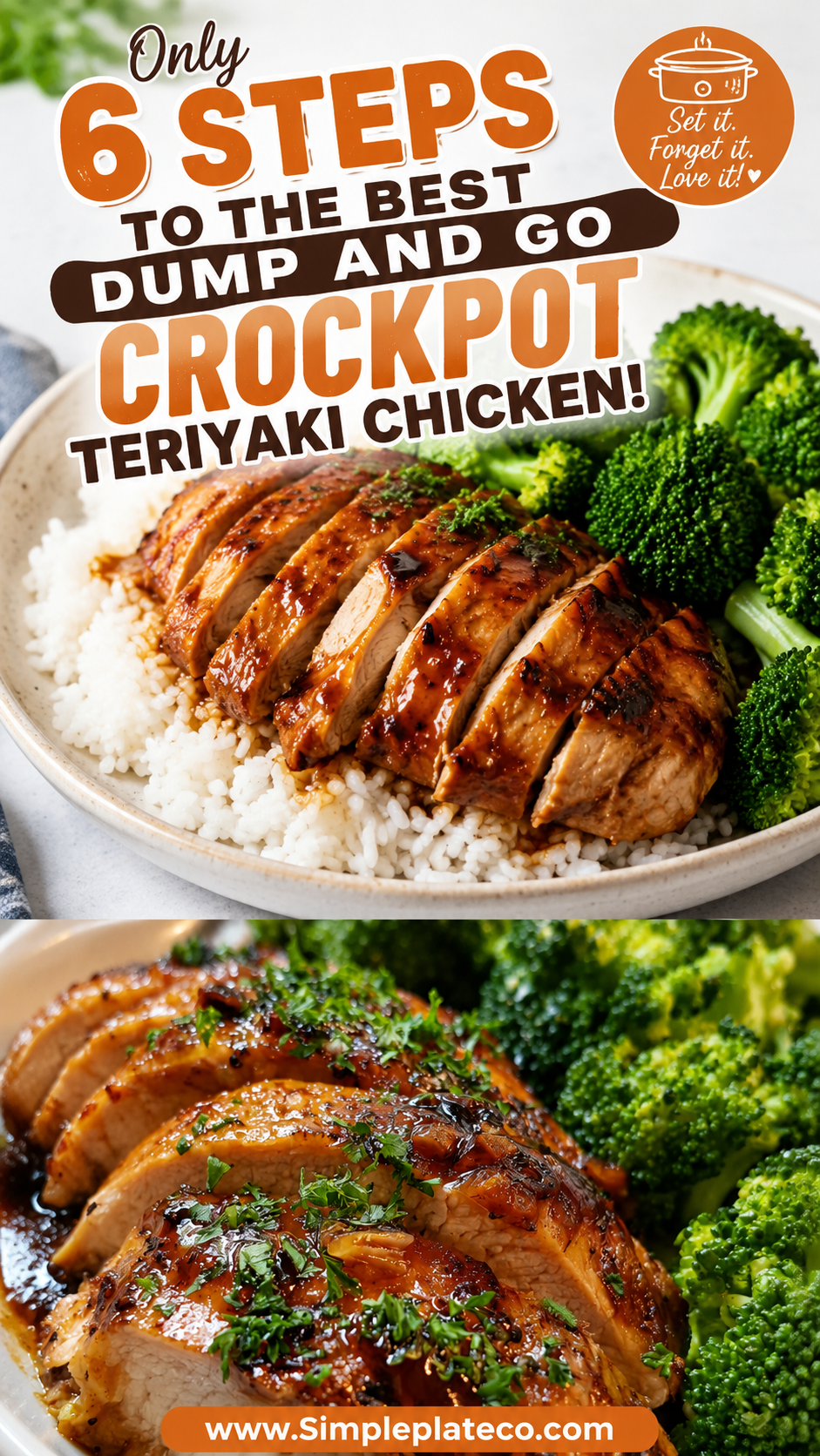 Dump and Go Crockpot Teriyaki Chicken
