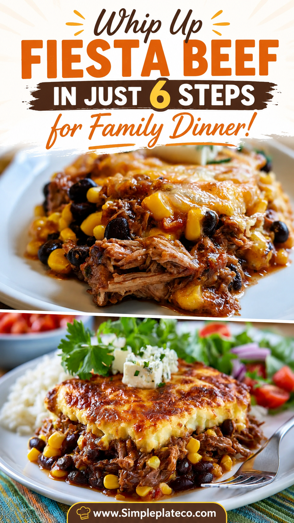 Fiesta Beef Crock Pot Recipe